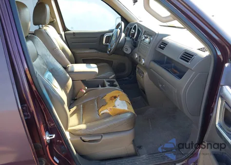 2007 Honda Ridgeline Rtl from USA, damaged, VIN 2HJYK16537H511371